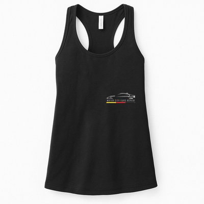 Motor City Euro Front And Back Womens Tank Top