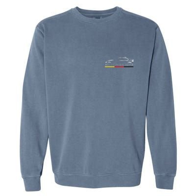 Motor City Euro Front And Back Garment-Dyed Sweatshirt