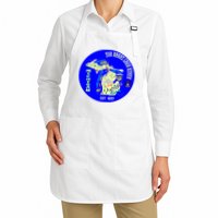 Michigan Circle Emblem The Great Lake State Apron