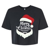 Merry Christmas Everyone Bella+Canvas Jersey Crop Tee