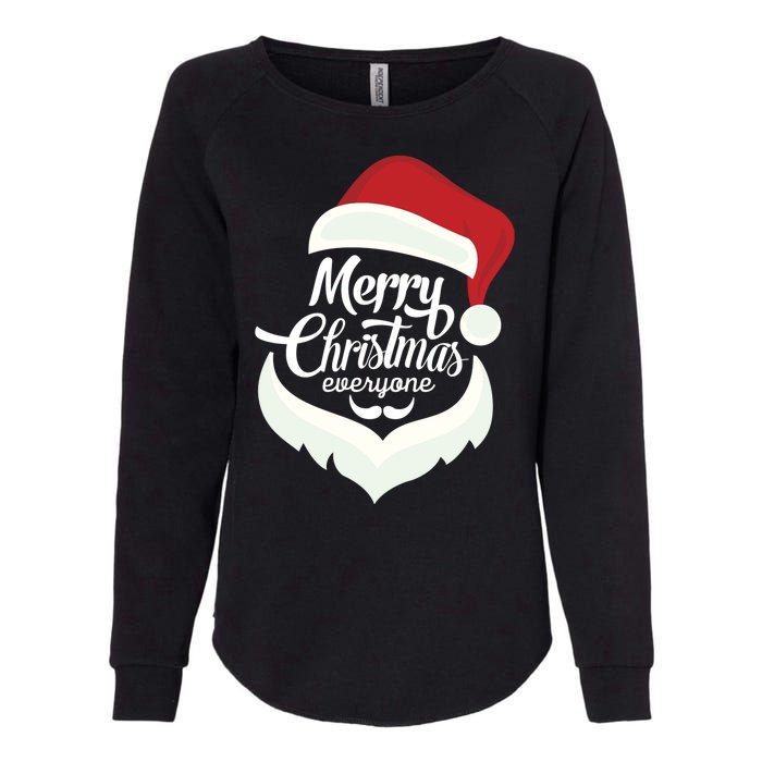 Merry Christmas Everyone Womens California Wash Sweatshirt