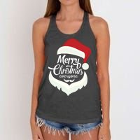 Merry Christmas Everyone Women's Knotted Racerback Tank