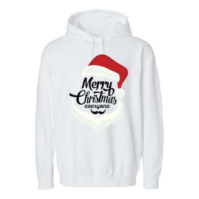 Merry Christmas Everyone Garment-Dyed Fleece Hoodie