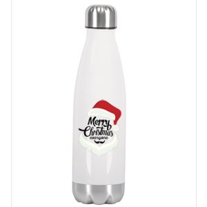 Merry Christmas Everyone Stainless Steel Insulated Water Bottle