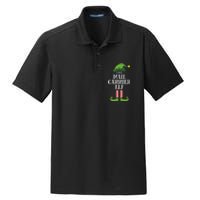 Mail Carrier Elf Matching Family Group Christmas Party Pj Dry Zone Grid Polo