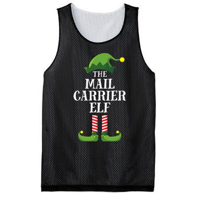 Mail Carrier Elf Matching Family Group Christmas Party Pj Mesh Reversible Basketball Jersey Tank