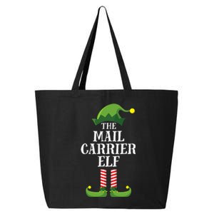 Mail Carrier Elf Matching Family Group Christmas Party Pj 25L Jumbo Tote