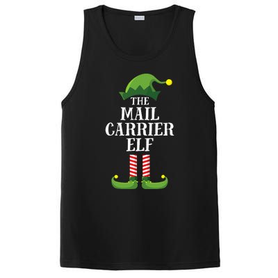 Mail Carrier Elf Matching Family Group Christmas Party Pj PosiCharge Competitor Tank