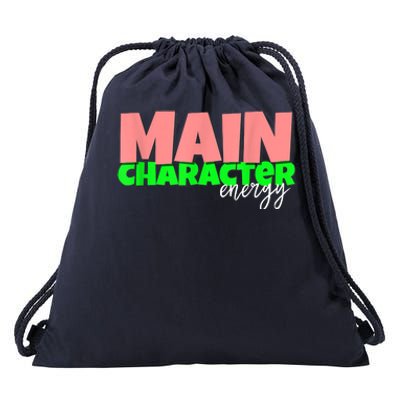 Main Character Energy SMH Specialties Drawstring Bag