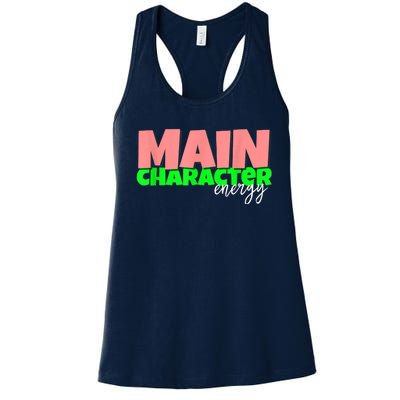 Main Character Energy SMH Specialties Women's Racerback Tank