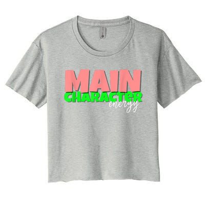 Main Character Energy SMH Specialties Women's Crop Top Tee