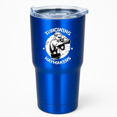 Mma Cage Fighter Throwing Haymakers Mixed Martial Arts Gift Tumbler