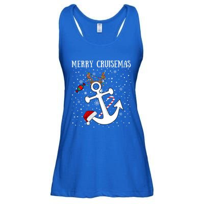 Merry Cruisemas Funny Cruise Ship Matching Family Christmas Cool Gift Ladies Essential Flowy Tank