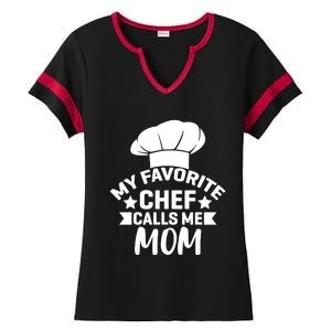 Mom Cooking Funny Quote Chef Humor Sayings Gift Ladies Halftime Notch Neck Tee