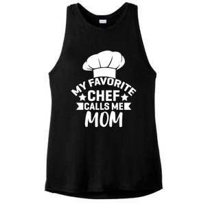 Mom Cooking Funny Quote Chef Humor Sayings Gift Ladies PosiCharge Tri-Blend Wicking Tank