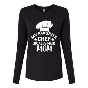 Mom Cooking Funny Quote Chef Humor Sayings Gift Womens Cotton Relaxed Long Sleeve T-Shirt