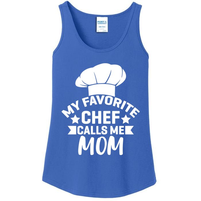 Mom Cooking Funny Quote Chef Humor Sayings Gift Ladies Essential Tank