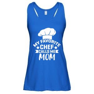 Mom Cooking Funny Quote Chef Humor Sayings Gift Ladies Essential Flowy Tank