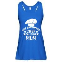 Mom Cooking Funny Quote Chef Humor Sayings Gift Ladies Essential Flowy Tank