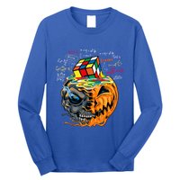 Melting Cube Funny Rubik Rubix Rubics Player Cube Halloween Gift Long Sleeve Shirt