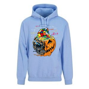 Melting Cube Funny Rubik Rubix Rubics Player Cube Halloween Gift Unisex Surf Hoodie