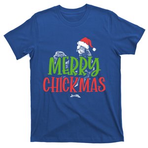 Merry Chickmas Funny Chicken Santa Claus Christmas Costume Great Gift T-Shirt