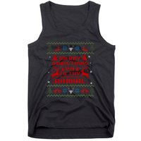 Merry Christmasya Filthy Animal Ugly Christmas Sweater Tank Top