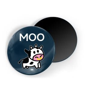 Moo Cow Funny Farmer Cow For Adults Magnet