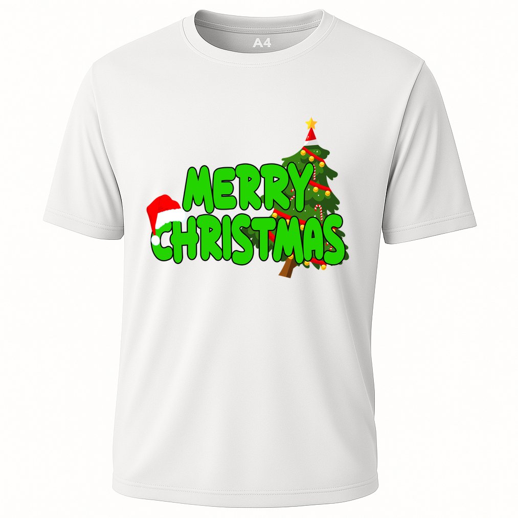 Merry Christmas Festive Holiday Performance Shirt