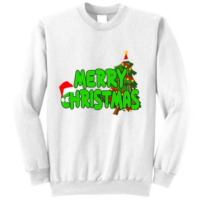 Merry Christmas Festive Holiday Sweatshirt