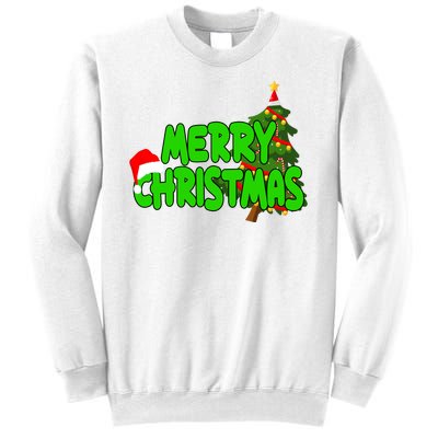 Merry Christmas Festive Holiday Sweatshirt