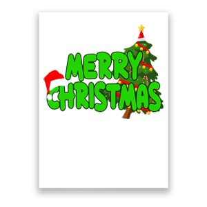 Merry Christmas Festive Holiday Poster