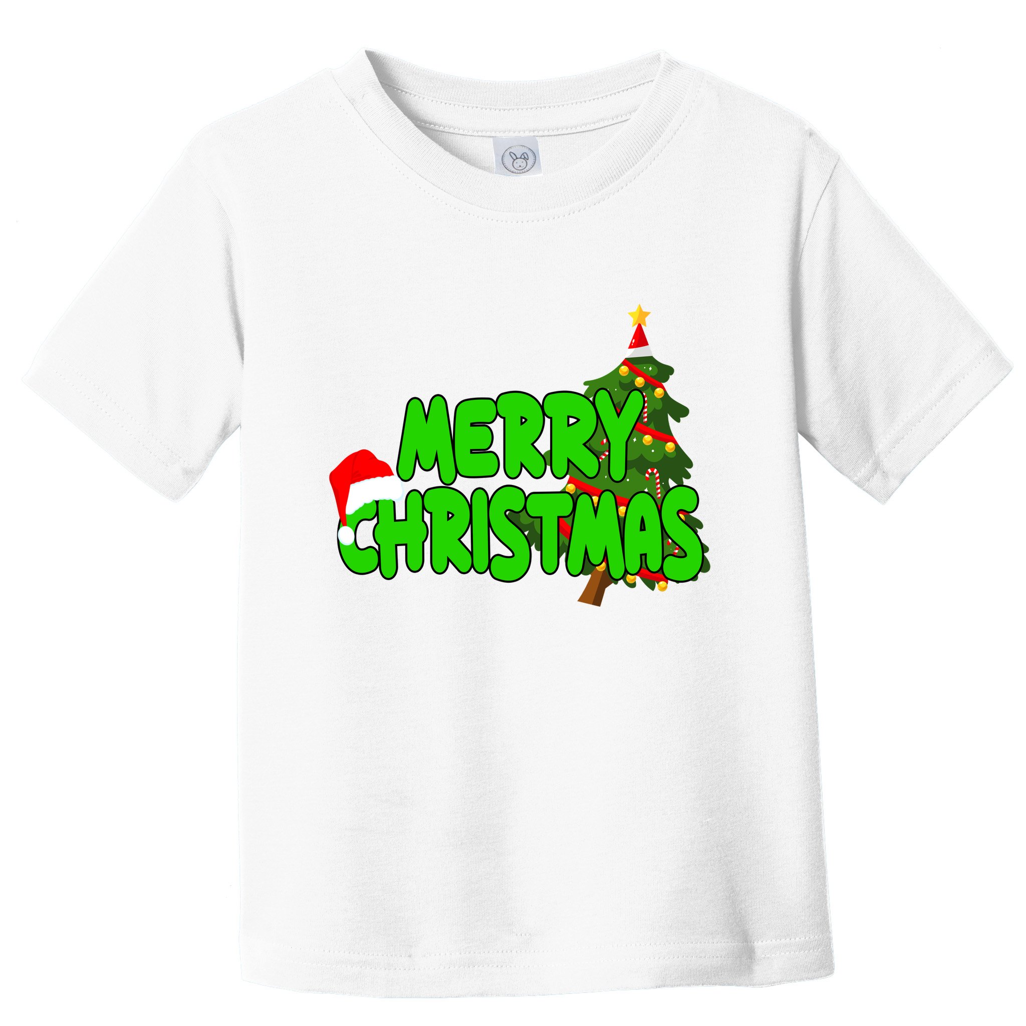 Merry Christmas Festive Holiday Toddler T-Shirt