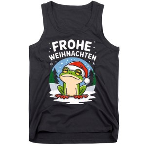 Merry Christmas Frog Frohe Weihnachten Tank Top Tank Top