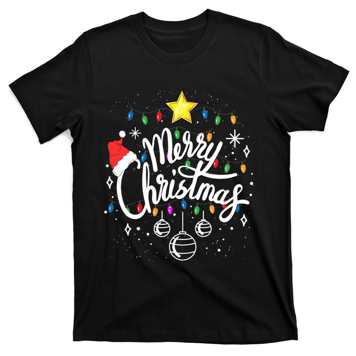 Merry Christmas Family Funny Christmas Xmas T-Shirt