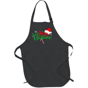 Merry Christmas Funny Christmas Gift Full-Length Apron With Pockets