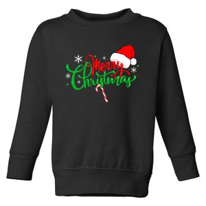 Merry Christmas Funny Christmas Gift Toddler Sweatshirt