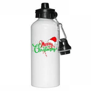 Merry Christmas Funny Christmas Gift Aluminum Water Bottle