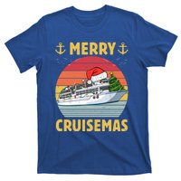 Merry Cruisemas Funny Cruise Ship Family Christmas Vintage Funny Gift T-Shirt