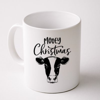 Mooey Christmas Funny Christmas Cow Gift Coffee Mug