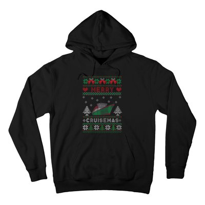 Merry Cruisemas Funny Christmas Family Cruise Matching Hoodie