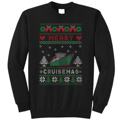 Merry Cruisemas Funny Christmas Family Cruise Matching Sweatshirt