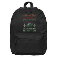 Merry Cruisemas Funny Christmas Family Cruise Matching 16 in Basic Backpack