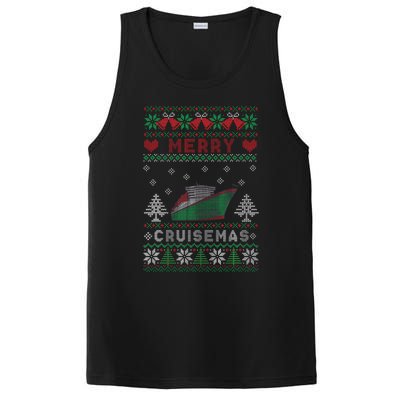 Merry Cruisemas Funny Christmas Family Cruise Matching PosiCharge Competitor Tank