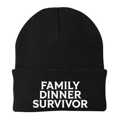Middle Class Fancy Family Dinner Survivor Knit Cap Winter Beanie