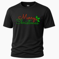 Merry Christmas Festive Logo Performance Shirt