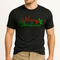 Merry Christmas Festive Logo Performance Shirt