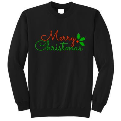 Merry Christmas Festive Logo Sweatshirt