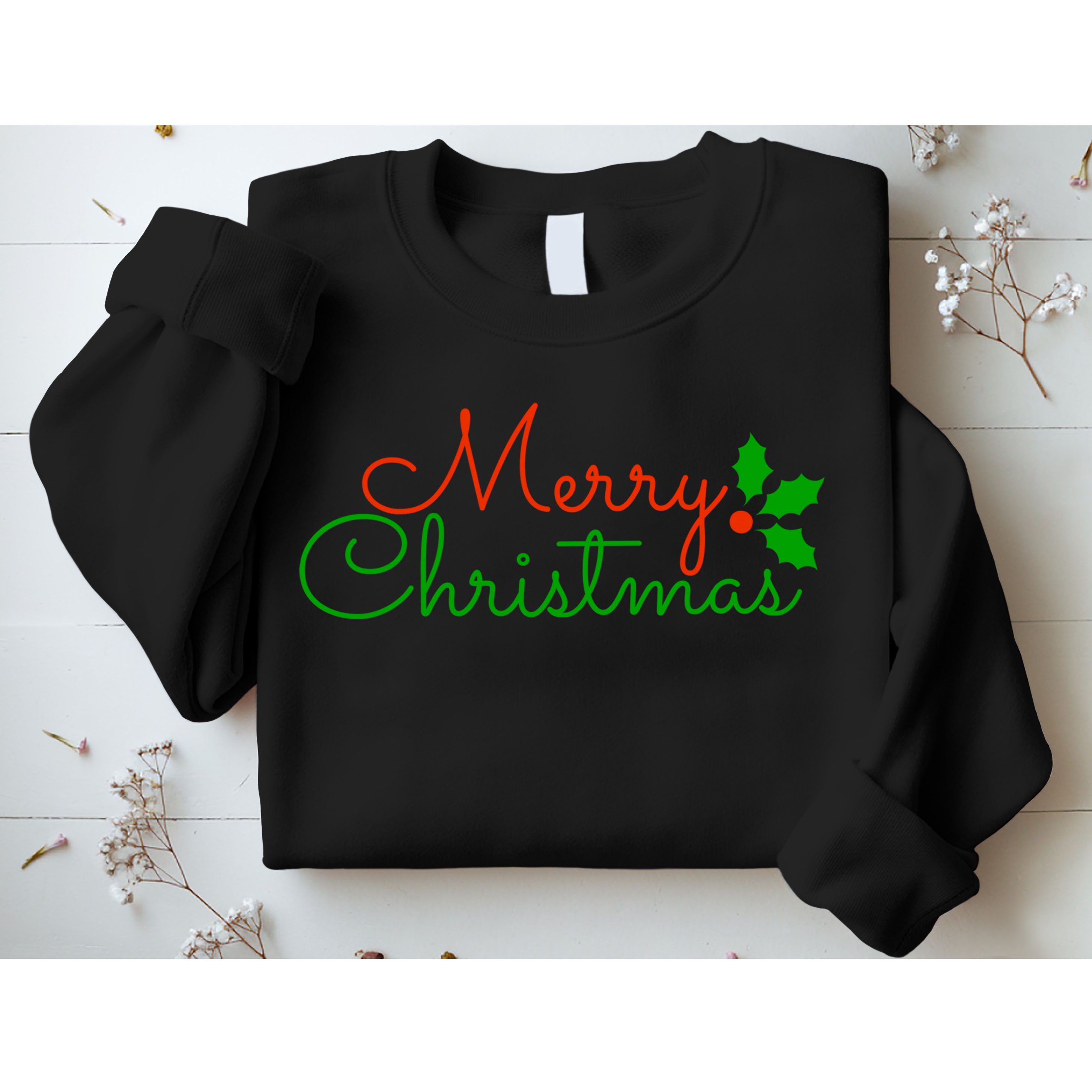 Merry Christmas Festive Logo Sweatshirt