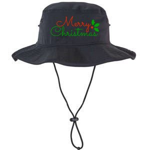 Merry Christmas Festive Logo Legacy Cool Fit Booney Bucket Hat